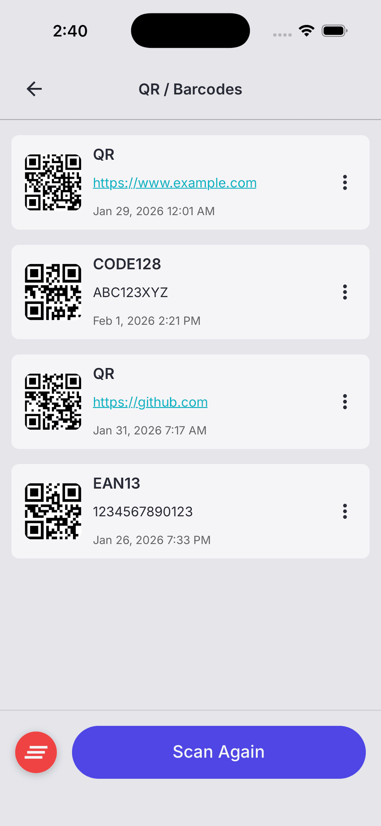 NxtTools mobile app — screen 2 (iOS and Android productivity utility)